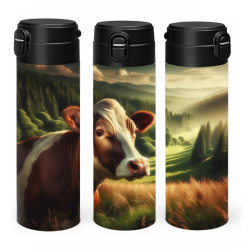 Straka v horách - termo hrnek