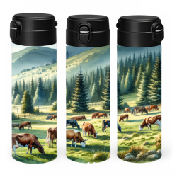 Stádo v horách - termo hrnek