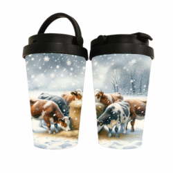 Kónický termohrnek "Stádo v...