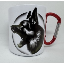 Nerezový hrnek s karabinou...