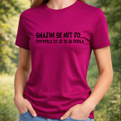 Snažím se mít do.....